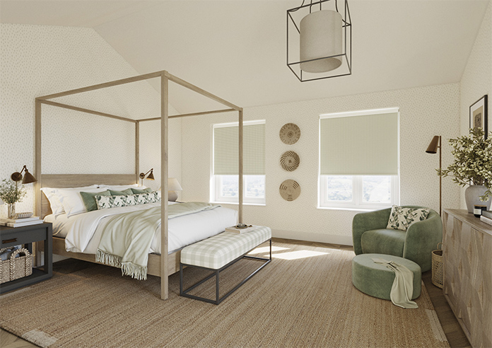 Weavers, Bud Green - Roller Blind - Image 7